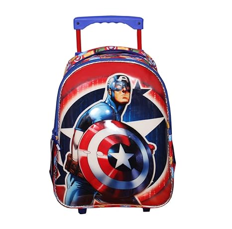 captain america canvas backpack