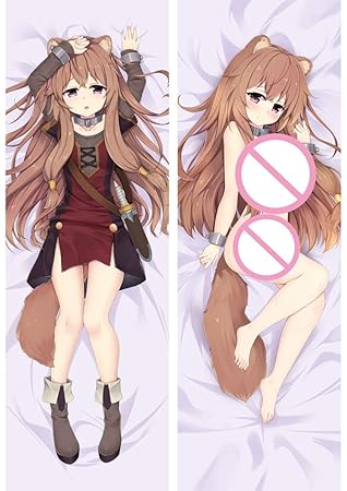 Home Goodnight The Rising of The Shield Hero Raphthalia 2 Way Tricot(150cm x 50cm) Pillowcases
