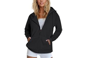 SMENG Womens Zip Up Hoodies Long Sleeve Fit Hooded Sweatshirts 2025 Casual Lightweight Jacket