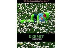 Kermit Notebook: Lined Composition Kermit Notebook