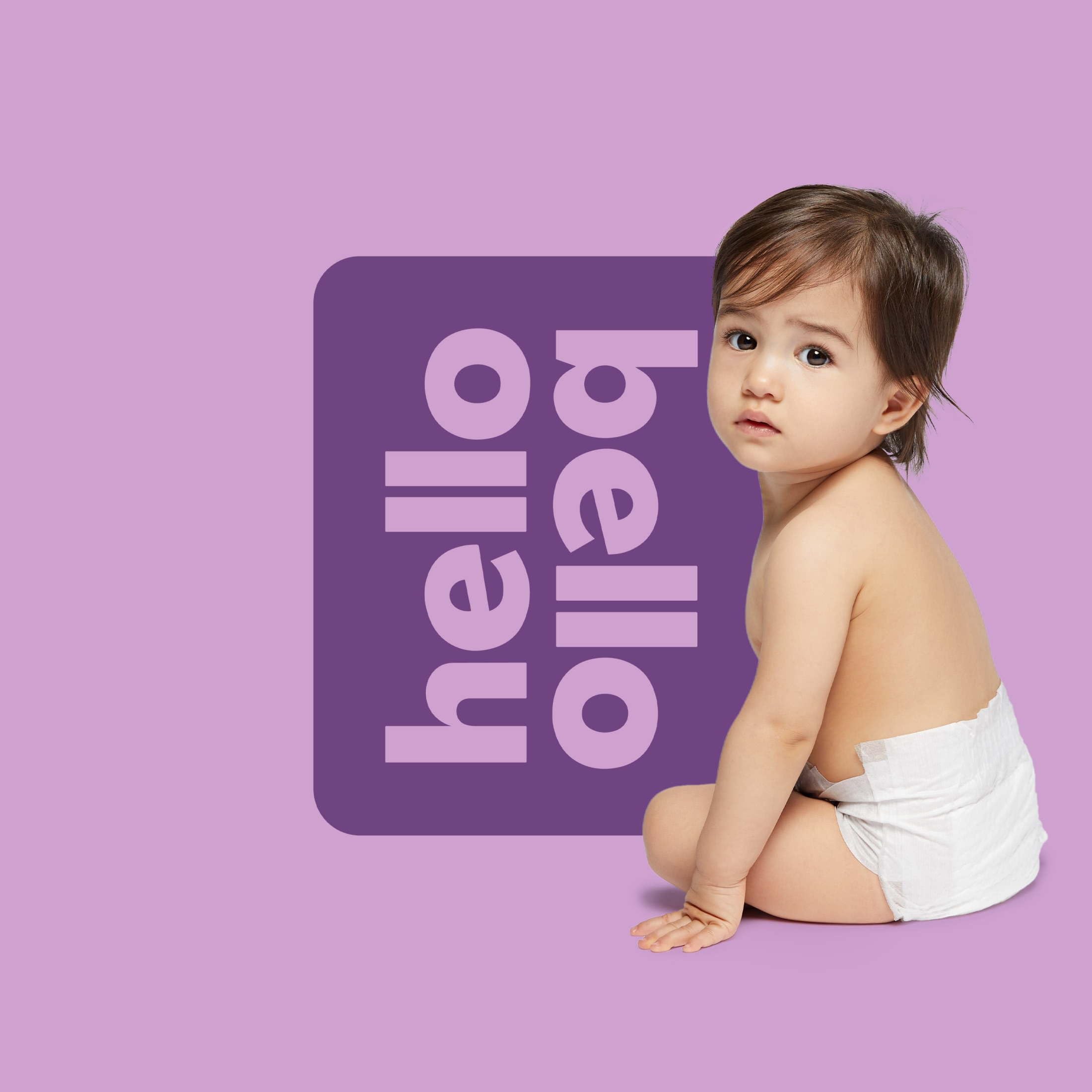 Hello Bello Bubble Bath, Gentle Hypoallergenic Formula for Babies and Kids, Vegan and Cruelty-Free, Soft Lavender Scented, 10 fl oz