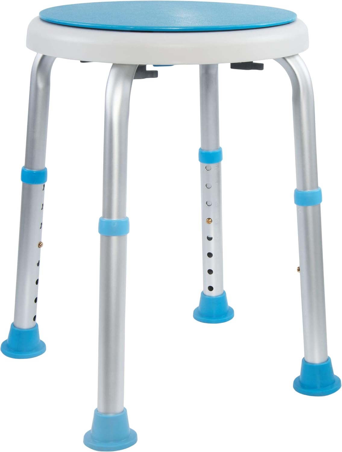 Medical Tool-Free Assembly Adjustable Shower Stool Tub Chair and Bathtub Seat Bench with Anti-Slip Rubber Tips for Safety and Stability: Health & Personal Care