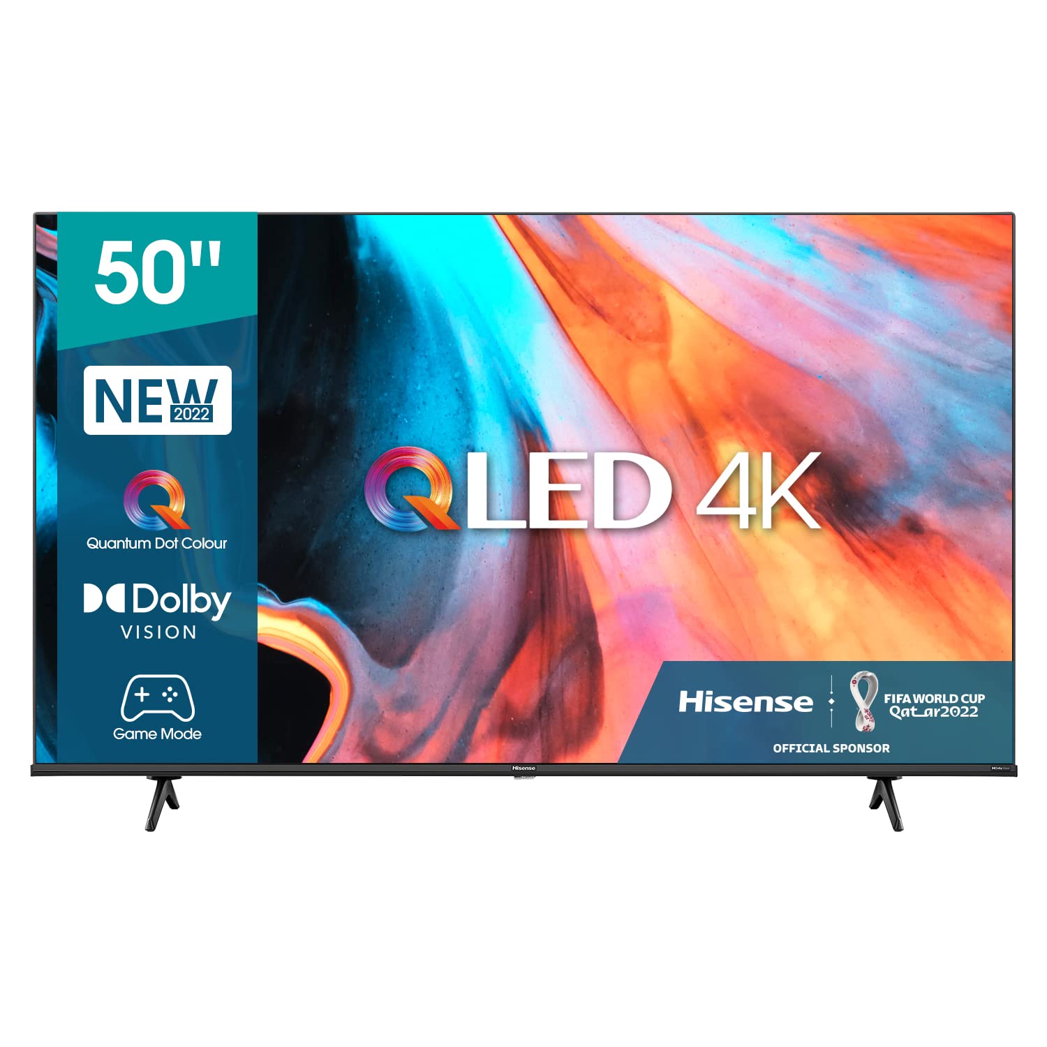 Hisense 50E78Hq Téléviseur 50" QLED UHD, Smart TV