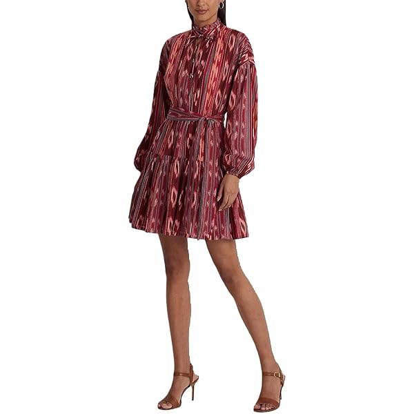 women's london times empire waist fit & flare midi dress Longitude Women's Long Torso Mighnight Plumeria Empire Princess Seam Swim Dress - Black/Multi