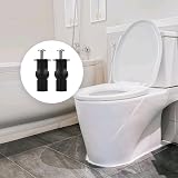 SZCXDKJ 4 Pack Toilet Seat Screws Universal Rubber Hinges Bolts WC Blind Hole view 4
