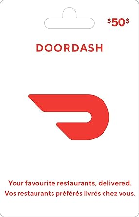 Doordash Gift Card 50 Amazon Ca Gift Cards