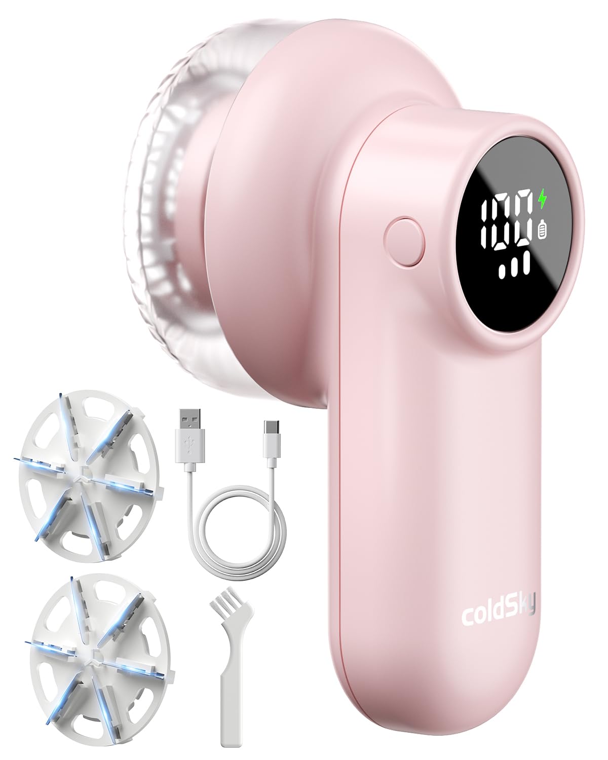 coldSky Rechargeable Fabric Shaver, Lint Shaver