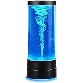 Tornado Lamp,Cool Things,Lava Lamp Gifts for Teen Boys,Kids,Girls,Tornado Toy,Tornado Maker,7 Color Changing LED Light,Cool Night Light,Birthday, Christmas Gifts
