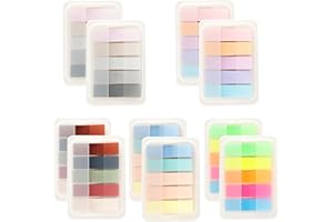 LEEGAWU 1000 Pcs, Transparent Sticky Notes, Page Markers, Book Tabs, Sticky Tabs, Page Tabs, Label Stickers, Pop Up Index Tabs, Tabs Flags Stickers