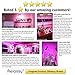 LED Plant Grow Light for Indoor Plants,Relassy 45W Upgraded Full Spectrum Grow Lamp, 88 LED Plant Lamp with Gooseneck, Dual E27 Replacement Grow Light Bulbs for Indoor Plants Seedlings Orchids Herbs