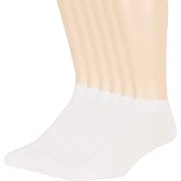 7BigStars Men Viscose From Bamboo Ankle Socks, 6 Pairs Soft Thin Seamless Low Cut, Breathable Lightweight Daily Comfort