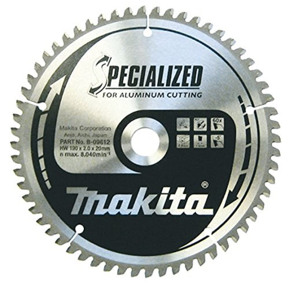 Makita B-33283 Specialized Aluminium Cutting Saw Blade 190x20x60T