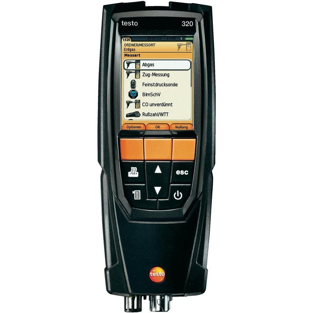 Testo 320 Flue Gas Combustion Analyzer O2 CO CO2