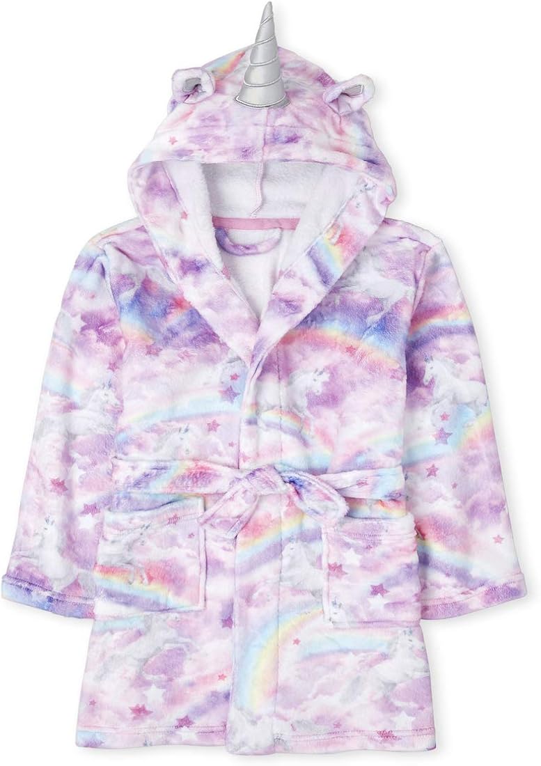 The Children's Place Girl's Fashion Robe Bathrobe Amazon.co.uk Clothing