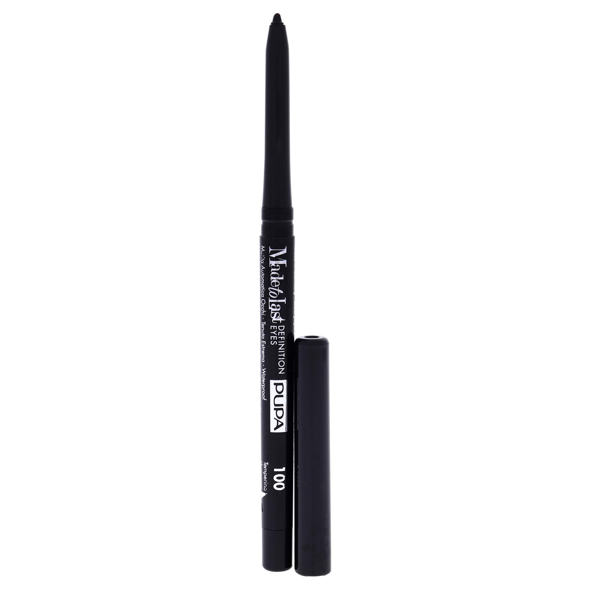 PUPA Milano Made To Last Definition Eyes - 100 Deep Black For Women 0.012 oz Eye Pencil