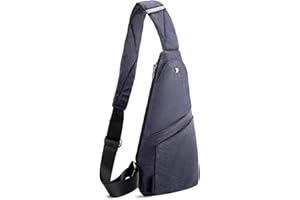Strangefly Lightweight Sling Bag for Men Slim Crossbody Purse Small Shoulder Backpack Anti-Theft Side Chest Bags