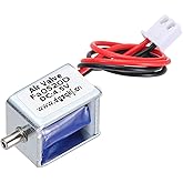 uxcell Miniature Solenoid Valve 2 Way Normally Closed DC4.5V 0.5A Air Solenoid Valve