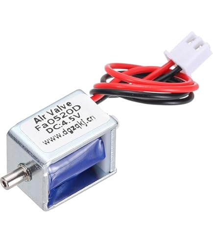 Mini Válvula Solenoide Eléctrica DC 5V 6V Normalmente Cerrada N/C Micro Válvula De Control De Flujo De Gas Y Aire Válvula De Aire Para Extractor De Leche DIY - AliExprs
