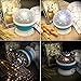 6D Star Projector Lamp Night Light with 4 Colorful LED Bulbs Making 360 Degree Rotation Night Sky Moon and Stars for Bedroom and Living Room
