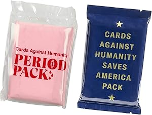 Cards against Humanity Period and Saves America Packs