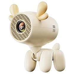 ENUOSUMA Mini Projector, Cartoon Dog Smart