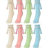 YFLCFCX Holding Hands Socks - Hand Holding Socks - Magnetic Sock - Funny Gifts for Women & Men, Teens, Couples, Friends
