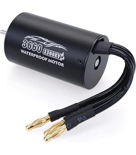 Amazon.com: Tenshock 4 Pole Brushless Motor TS-VZ1515/14T-4000KV
