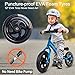 BELEEV Balance Bike(4.3 lbs) Aluminum Alloy, No Pedal Toddler Bike, Adjustable Handlebar and Seat, 110lbs Capacity for Kids Age 18 Months to 5 Year Old (Blue)