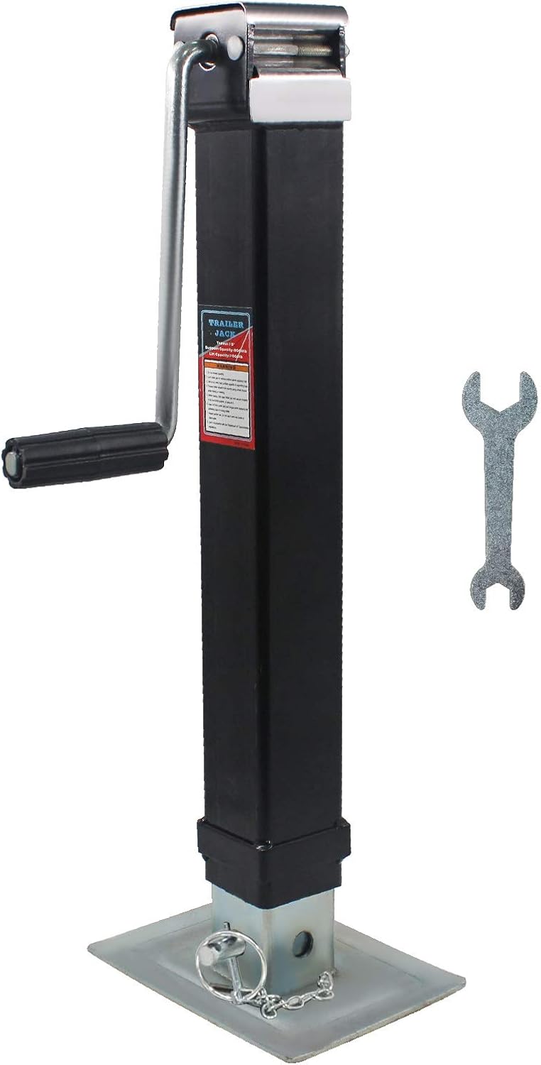 TYT 9701 Direct Weld On HeavyDuty Trailer Jack, 8,000 lbs