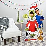ADVA5700 Dr Seuss Party Room Decorations - The Grinch Life Size Cardboard Stand In