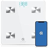 arboleaf Digital Scale, Bathroom Smart Scale Scales for Body Weight, Body Fat Monitor, BMI, BMR, Water Weight, App, Bluetooth