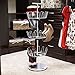 Household Essentials, Three-Tier Adjustable Revolving Shoe Rack