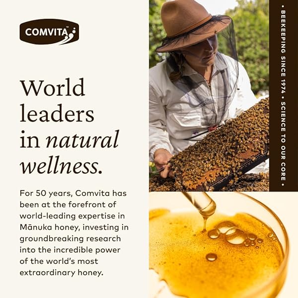 COMVITA BEE PROPOLIS THROAT SPRAY – NATURAL IMMUNE SUPPORT, SOOTHING MINT FLAVOR WITH NEW ZEALAND UMF 10+ MANUKA HONEY, ANTIOXIDANT, DIETARY SUPPLEMENT – 0.7 FL OZ