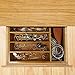 Bamboo Silverware and Utensil Drawer Organizer | Wooden Tray for Kitchen Bathroom Holds Cutlery Tools Gadgets and Supplies 10