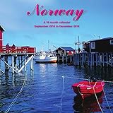 Norway Calendar - 2016 Wall calendars - Travel Calendar - Monthly Wall Calendar by Magnum by 