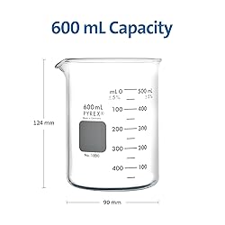 PYREX Griffin Borosilicate Glass Beaker- Low Form
