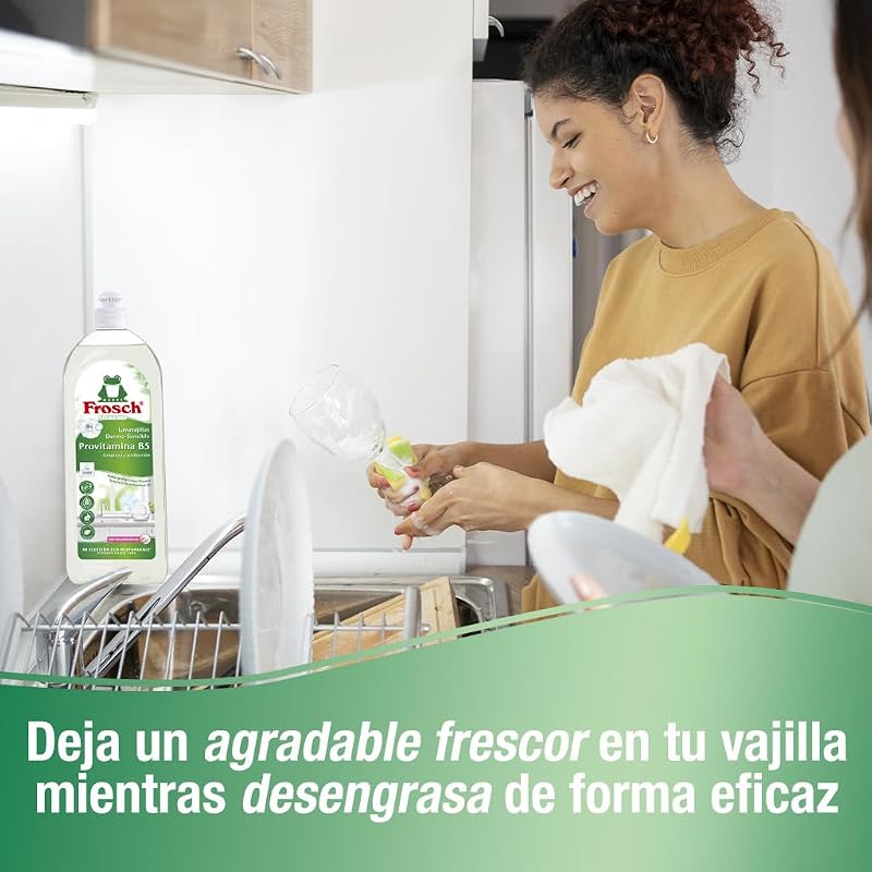Lavavajillas Ecológico a Mano Líquido ProVitaminas B5-10x750 ml