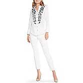 NIC+ZOE Womens Evening Glam Shirt