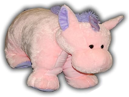 Amazon Com Kelly Toy The Authentic Pillow Chums 26 Pink Unicorn