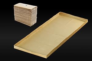 GuineaLoft™ 4x2ft Cage Disposable Bottom (6-Month Supply) - Large Liner Bag for Guinea Pig Cage Bottom, Water-Resistant Kraft Paper, Disposable, Biodegradable, Handcrafted, Exclusive by Guinea Loft