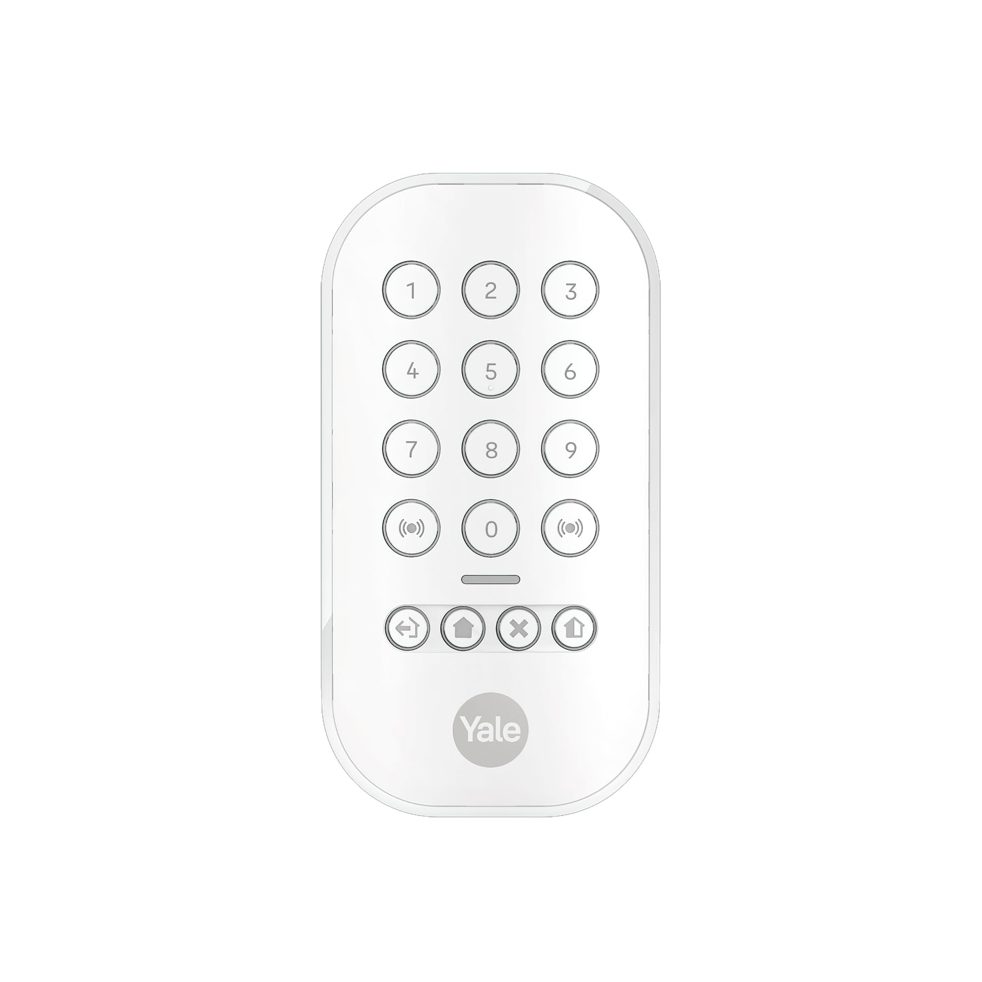 Yale Keypad | Arm, Part-Arm, Disarm | Control 4 Security Areas | Panic Button | PIN Security | Backlit Keys | Only Compatible with New Yale Smart Alarm
