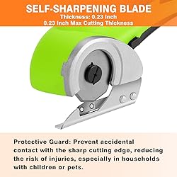 Cordless Electric Fabric Scissors, Power Rotary