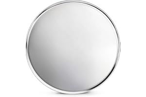 New Star 50851 Aluminum Couple Style Pizza Tray Pizza Pan, 20-Inch