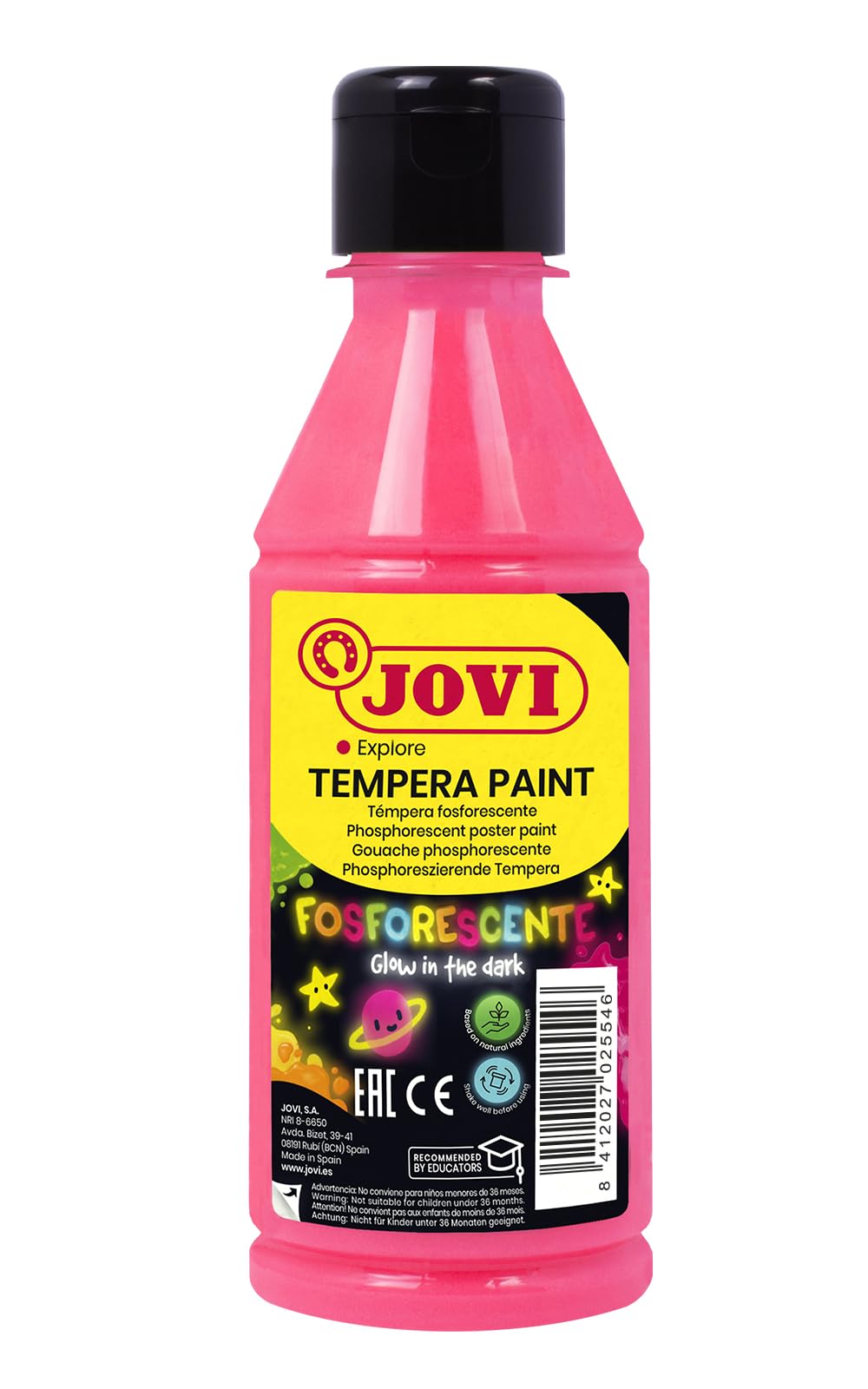 Jovi Fosforescent Tempera magenta