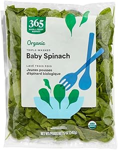 365 by Whole Foods Market, Organic Baby Spinach, 5 oz