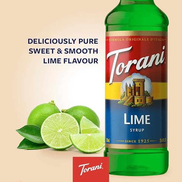 TORANI SYRUP, LIME, 25.4 OUNCE (PACK OF 1)