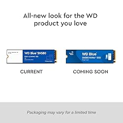 Western Digital 500GB WD Blue SN580 NVMe Internal