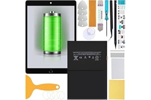 UooFide A1484 Battery for iPad Air, iPad 5th / 6th/ 7th /8th Gen, 8827mAh Battery for A1474 A1475 A1476 A1822 A1823 A1893 A1954 A2197 A2198 A2200 A2270 A2428 A2429 A2430