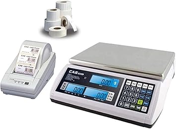 postal scale with printer