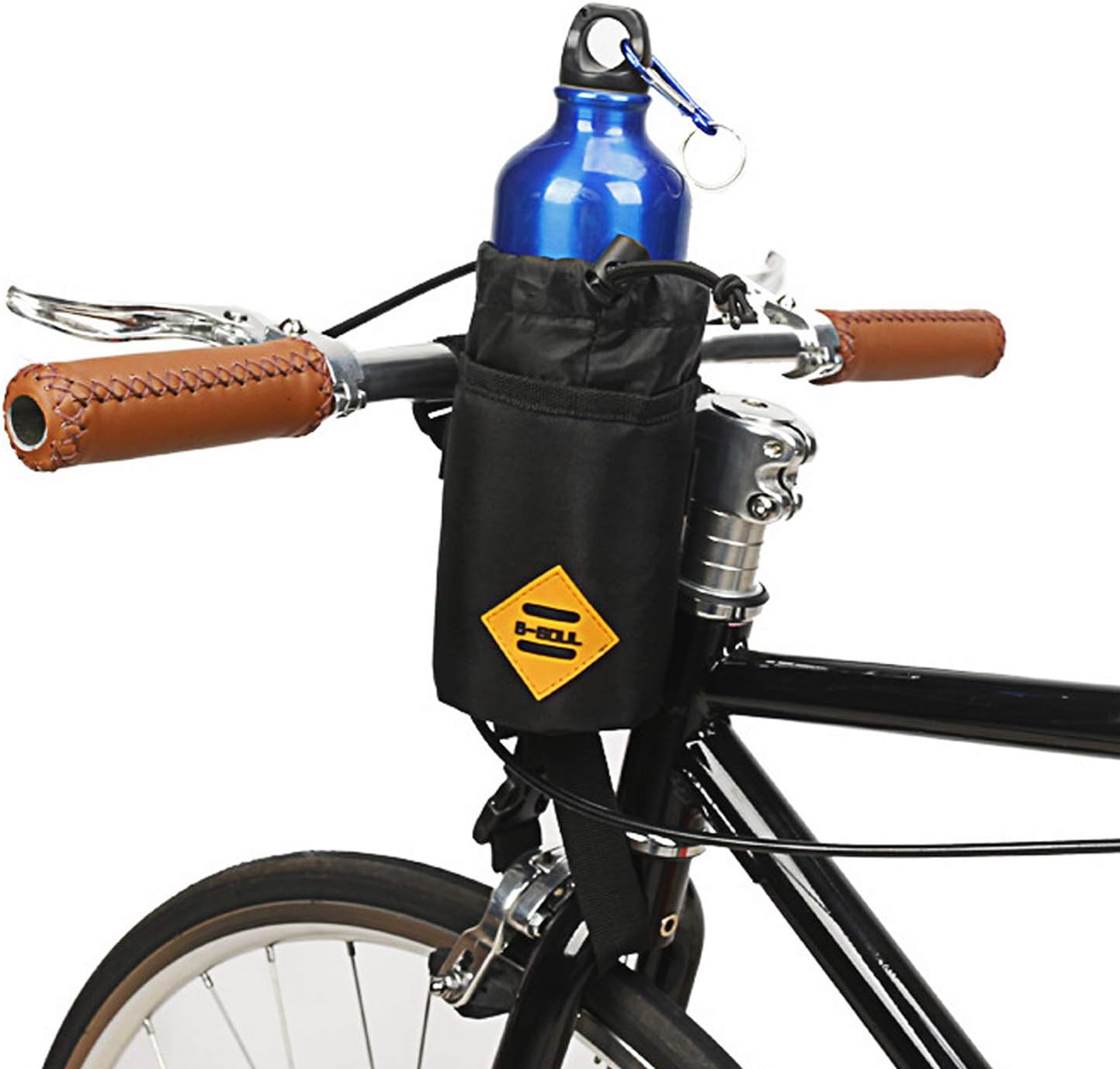 Einarm Fahrrad Lampenhalterung - Für 31,8mm Lenker Schwarz